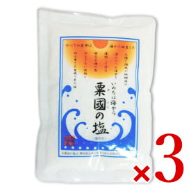 沖縄海塩研究所 粟国の塩 250g × 3袋