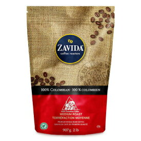 ZAVIDA ザビダコーヒー 100% コロンビアンコーヒー 907g 2lb《正規販売店》