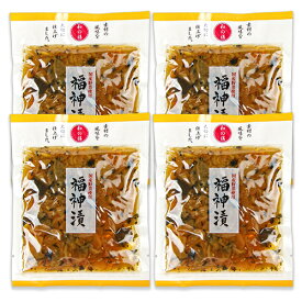 【最大2200円OFFのスーパーSALE限定クーポン配布中！】マルアイ食品 和の膳 国産 福神漬 100g × 4袋