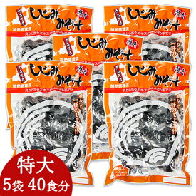 《送料無料》しじみちゃん本舗 大和しじみ汁 特大 8食 × 5袋（40食分）