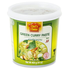 【マラソン限定!最大2000円OFFクーポン配布中!】ユウキ食品 シェフズチョイス グリーンカレーペースト 400g