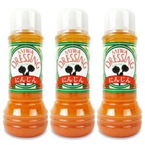 q~H[ MIWA DRESSING ɂ񂶂 280ml × 3{ q~z