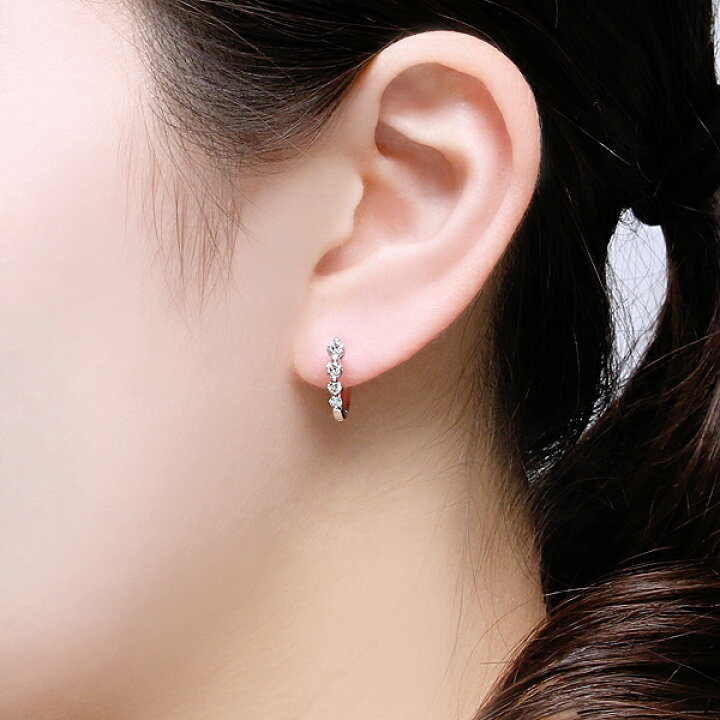 楽天市場】プラチナダイヤモンドピアス : ジュエリーツツミ