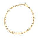 K18イエローゴールドブレスレット