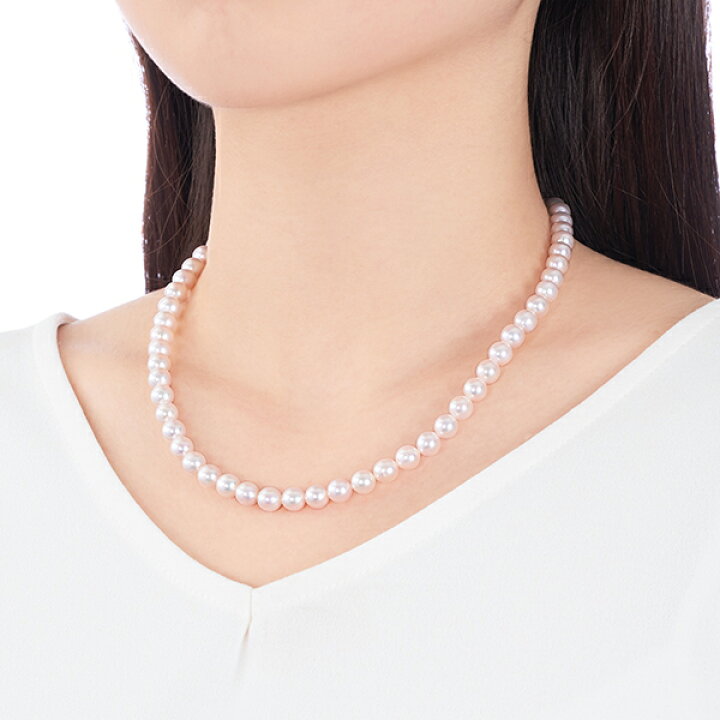 楽天市場】【SALE】 アコヤ真珠ネックレス（6.5〜7mm） : ジュエリーツツミ 