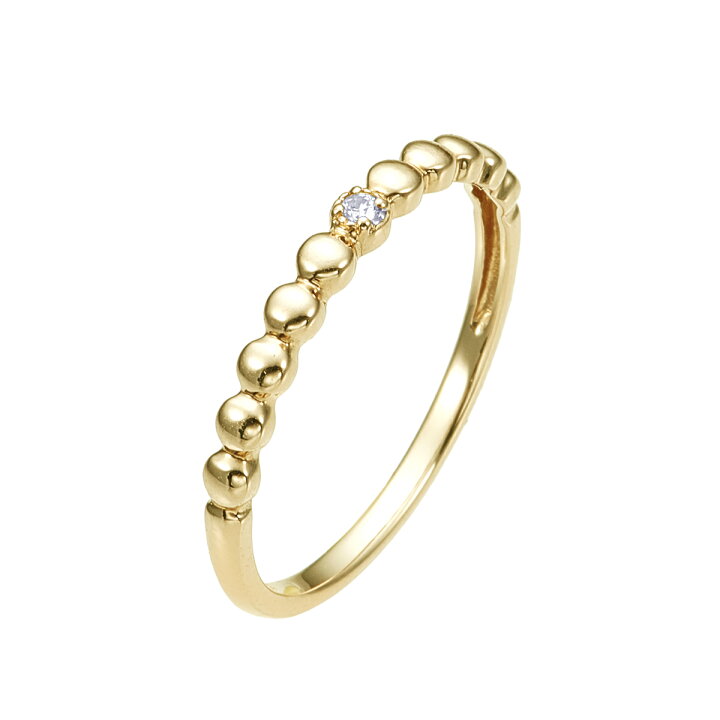 楽天市場】K10イエローゴールドダイヤモンドリング : ジュエリーツツミ 