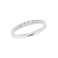 15％ポイントバック 〜06/19(金)9：59まで【DEAL】 K10ホワイトゴールドダイヤモンドリング