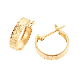 K18イエローゴールドピアス