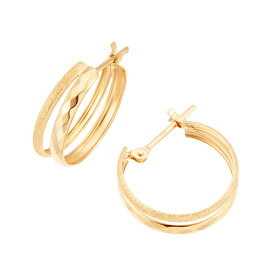 K18イエローゴールドピアス