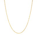 K18イエローゴールドネックレス（40cm）