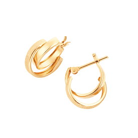 K18イエローゴールドピアス