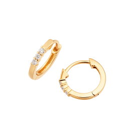 K18イエローゴールドダイヤモンドピアス