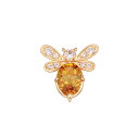 K10イエローゴールドシトリンペンダント