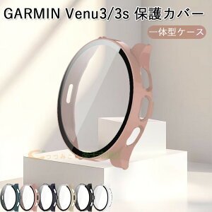GARMIN Venu3 Venu 3s �P�[�X �J�o�[ ��̌^ �����K���X�t�B������ �ϏՌ� �S�ʕی� GARMIN Venu 3s �ی�P�[�X �����ߗ� �w��h�~ ���h�~ GARMIN Venu 3s �ی�J�o�[ ��ʕی� PC �ی�t�B�����L���� 
