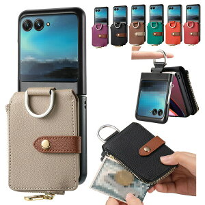 Moto Razr 50/50s/50d P[X Razr 50 Ultra ϏՌ Jo[ PUU[ ܂肽݌^ Ot LL 킢 fB[X t@Xi[t J[h[t Vv Motorola g[ [U[50 / 50 