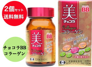 【送料無料】2個セット【エーザイ】美 チョコラ コラーゲン(120粒)【チョコラBB】