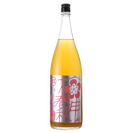 【小鼓】梅酒 梅申春秋 （ばいしんしゅんじゅう） 1800ml【完熟梅ペースト・濃厚・10度・トロトロ・味わいの梅酒】【西山酒造場・兵庫県・メーカー直送】