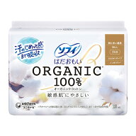ユニ・チャーム ソフィ はだおもい オーガニックコットン 100% 羽なし 16個入 生理用ナプキン 4903111300…