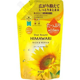 【エントリーでポイント10倍！】【特大サイズ】クラシエ ディアボーテ オイルインシャンプー リッチ&リペア 詰替用 660ml 詰替1.6回分 4901417701916 ※パッケージ変更の場合あり｜