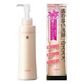 【エントリーでポイント10倍！】ロゼット ROSETTE クレンジングミルク 180ml 無着色・無鉱物油 洗わない洗顔のためのクレンジングミルク 4901696531815 ｜