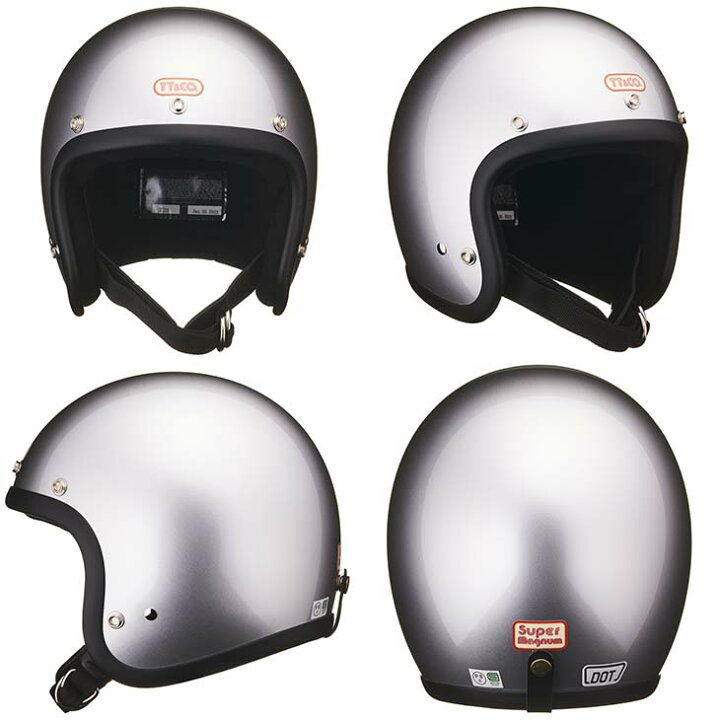 楽天市場】TT&CO. スーパーマグナム スモールジェットヘルメット 