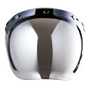 TT&CO. バブルシールド クリアミラー ジェットヘルメット バイザー フルフェイス ビンテージ 夜間使用可能