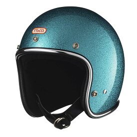 TT&CO. スーパーマグナム ギンギラセブンティーズ クロームトリム スモールジェットヘルメット ビンテージ ジェットヘルメット SG/PSC/DOT M/Lサイズ57-58cm レトロ オープンフェイス