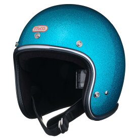 TT&CO. スーパーマグナム ギンギラセブンティーズ クロームトリム スモールジェットヘルメット ビンテージ ジェットヘルメット SG/PSC/DOT M/Lサイズ57-58cm レトロ オープンフェイス