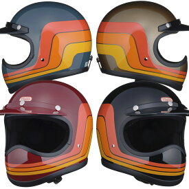 TT&CO. トゥーカッター SG/DOT セブンティーズライン フルフェイスヘルメット ビンテージ フルフェイス SG/PSC/DOT M/Lサイズ 58-59cm レトロ クラシック 旧車 カフェレーサー