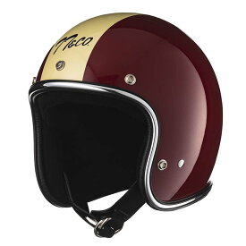 TT&CO. スーパーマグナム マグナムレーサー クロームトリム スモールジェットヘルメット ビンテージ ジェットヘルメット SG/PSC/DOT M/Lサイズ57-58cm レトロ オープンフェイス