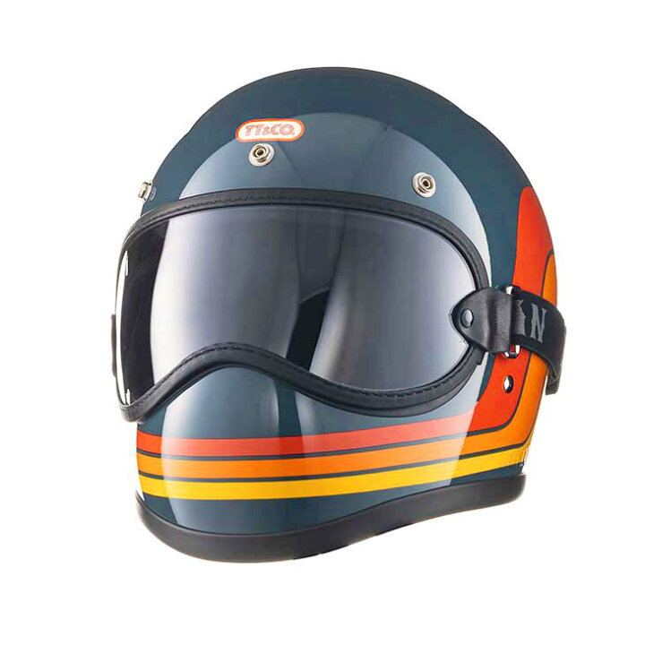 楽天市場 Tt Co トゥーカッター Sg Dot セブンティーズライン クリア ゴーグルセット フルフェイスヘルメット ビンテージ フルフェイス Sg Psc Dot M Lサイズ 58 59cm レトロ クラシック 旧車 カフェレーサー ｔｔ ｃｏ