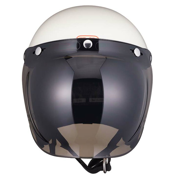 楽天市場】TT&CO. バブルシールド ライトスモーク ジェットヘルメット 