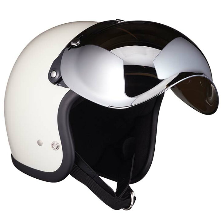楽天市場】TT&CO. バブルシールド ミラー ジェットヘルメット フル  