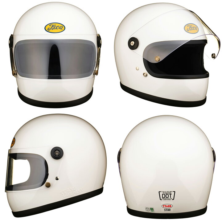 楽天市場】TT&CO. スター SG/DOT スタンダード シールド付き フル 