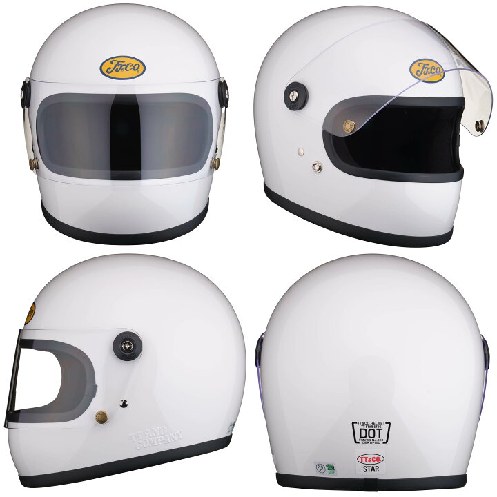 楽天市場】TT&CO. スター SG/DOT スタンダード シールド付き フル 