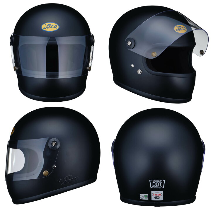 楽天市場】TT&CO. スター SG/DOT スタンダード シールド付き フル 