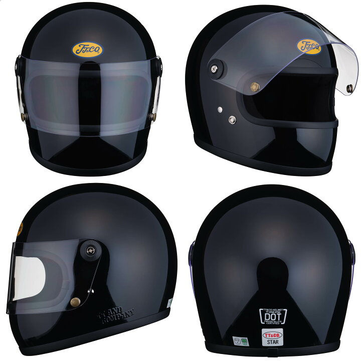 楽天市場】TT&CO. スター SG/DOT スタンダード シールド付き フル 
