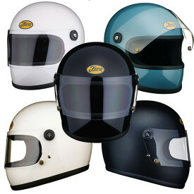 TT&CO. スター SG/DOT スタンダード シールド付き フルフェイスヘルメット ビンテージ フルフェイス SG/PSC/DOT M/Lサイズ 58-59cm レトロ クラシック 旧車 カフェレーサー