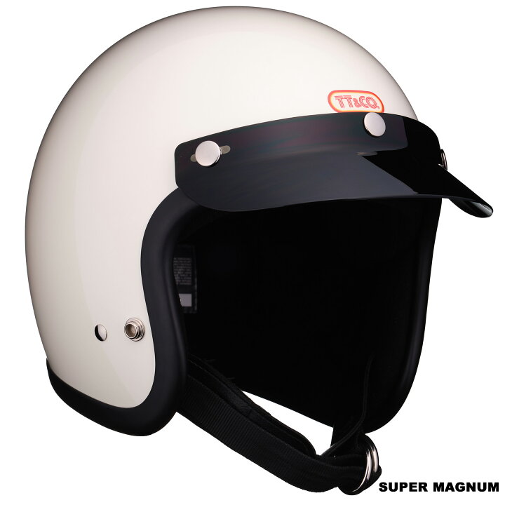 楽天市場】TT&CO. スーパーマグナム 専用バイザー スモーク ジェット 