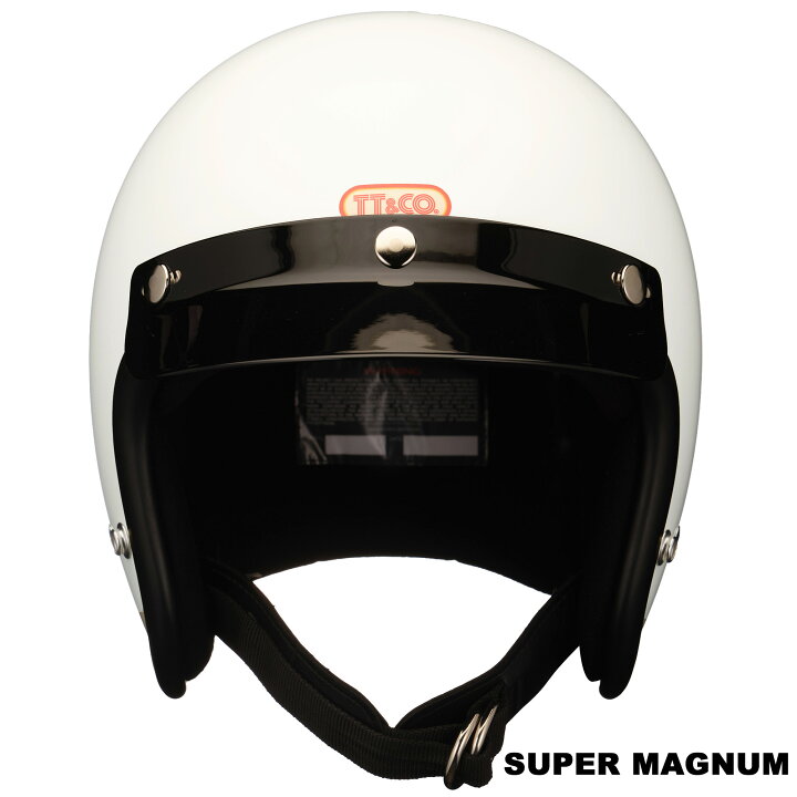 楽天市場】TT&CO. スーパーマグナム 専用バイザー ブラック ジェット 