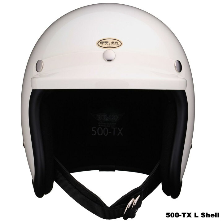 楽天市場】TT&CO. 500-TX 専用バイザー アイボリー ジェットヘルメット 