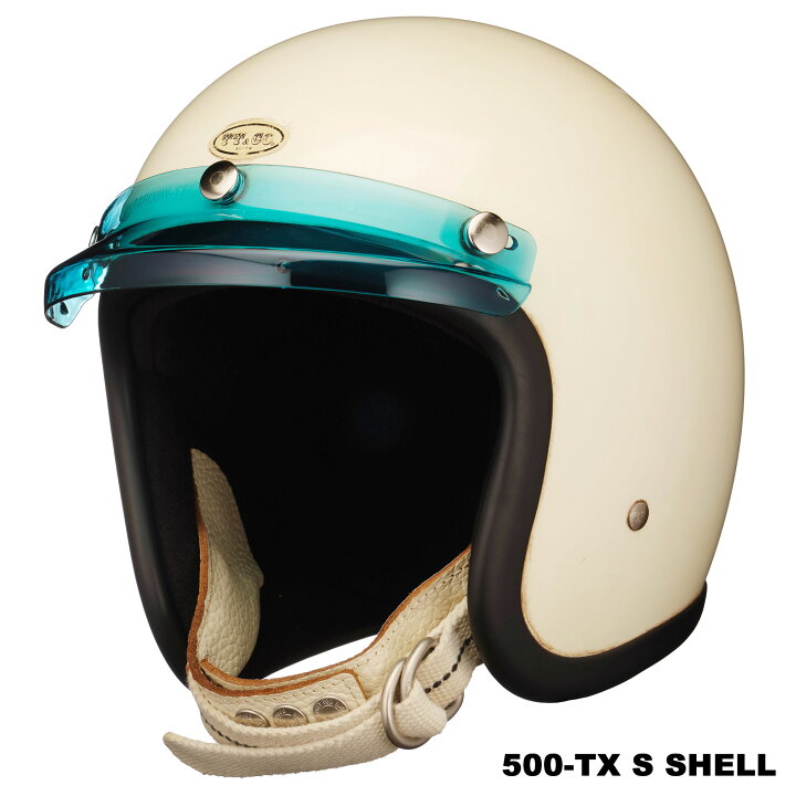 楽天市場】TT&CO. 500-TX 専用バイザー エメラルドブルー ジェット 