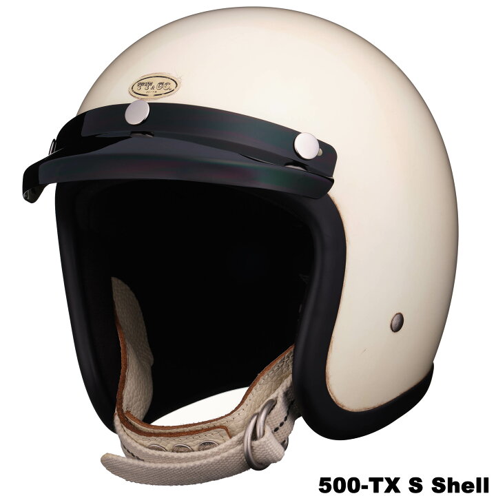 楽天市場】TT&CO. 500-TX 専用バイザー ブラック ジェットヘルメット  
