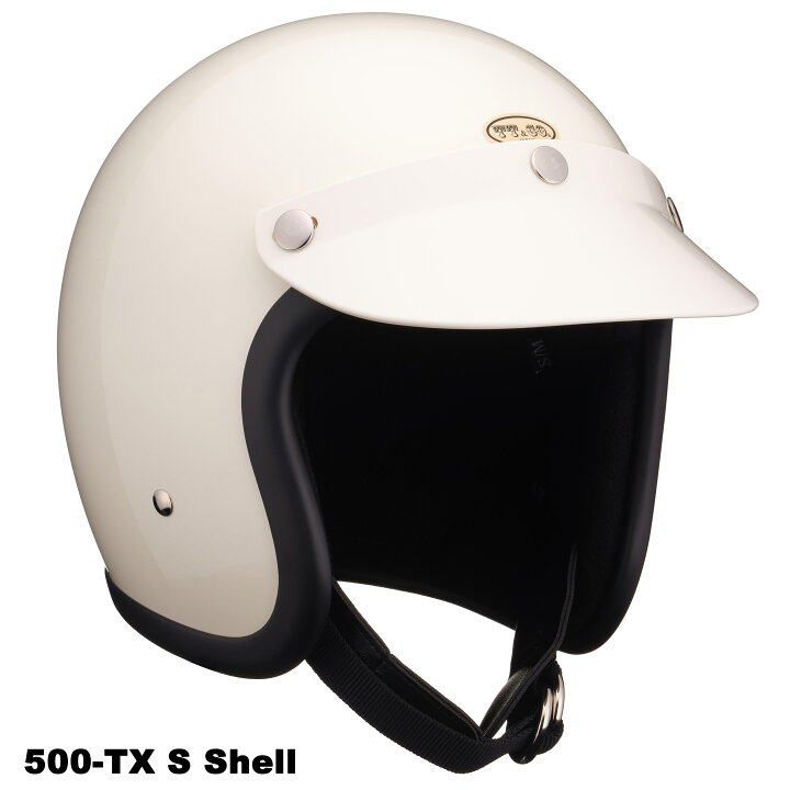 楽天市場】TT&CO. FIRST VISOR アイボリー ジェットヘルメット 