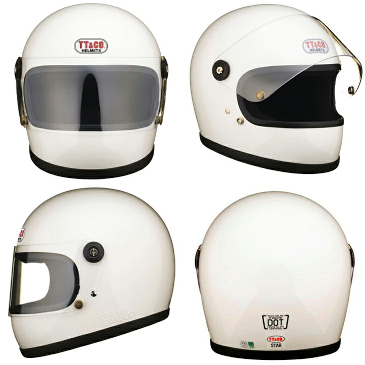 楽天市場】TT&CO. スター SG/DOT スタンダード シールド付き フル 