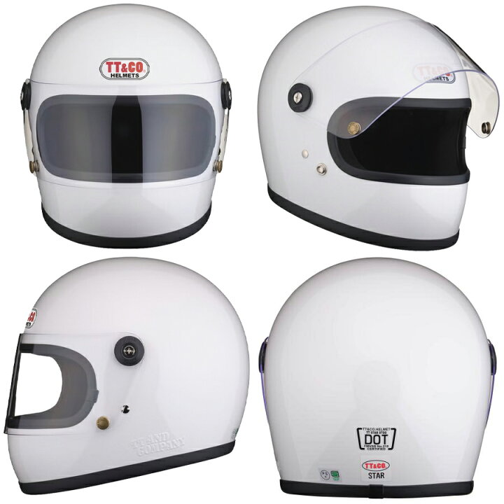 楽天市場】TT&CO. スター SG/DOT スタンダード シールド付き フル 