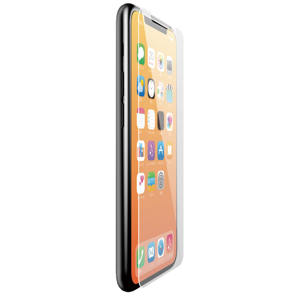 エレコム ELECOM 激安通販専門店 市販 iPhone XS ｶﾞﾗｽﾌｨﾙﾑ TH-A18BFLGGBL ﾌﾞﾙｰﾗｲﾄｶｯﾄ 0.33mm