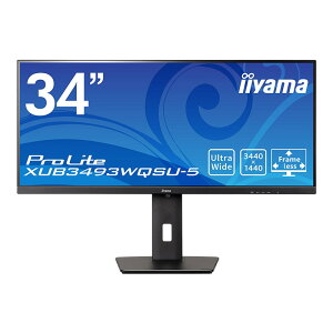 iiyama XUB3493WQSU-B5 34^ChtfCXvC ProLite XUB3493WQSU-5