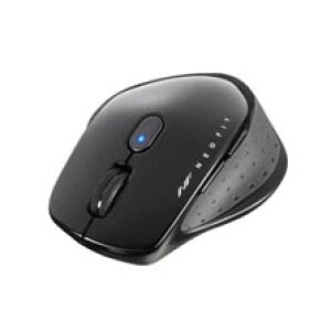 �o�b�t�@���[ [BSMBW510MBK] ���� BlueLED 5�{�^�� �l�I�t�B�b�g�}�E�X M�T�C�Y �u���b�N