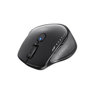 �o�b�t�@���[ [BSMBW510SBK] ���� BlueLED 5�{�^�� �l�I�t�B�b�g�}�E�X S�T�C�Y �u���b�N